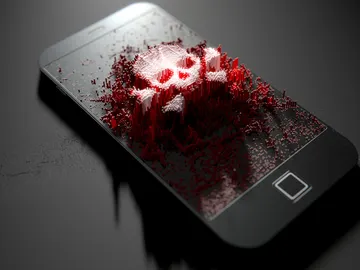 Virus en un dispositivo móvil Virus en un dispositivo móvil