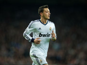 Özil, durante su etapa en el Real Madrid