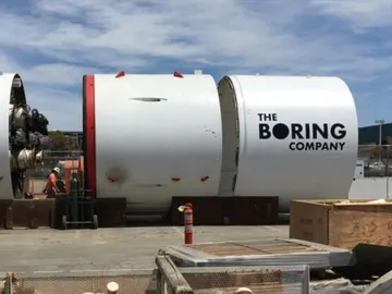 Excavadora de The Boring Company Excavadora de The Boring Company