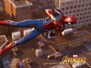 Traje de Spiderman en Avengers: Infinity War Traje de Spiderman en Avengers: Infinity War