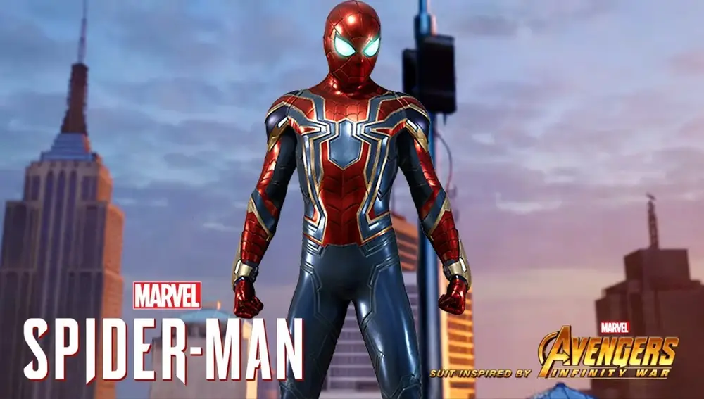 Traje de Spiderman en Avengers: Infinity War