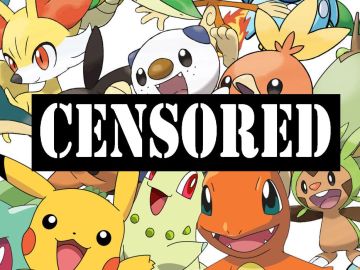 Censura en Pokémon