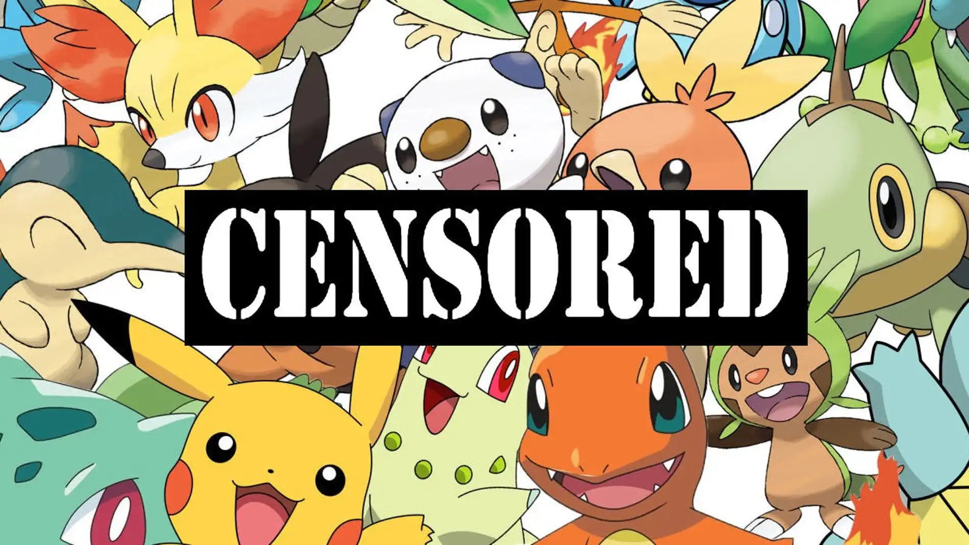 Censura en Pokémon