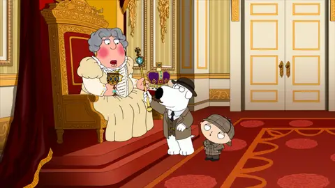 Stewie y Brian Padre de familia