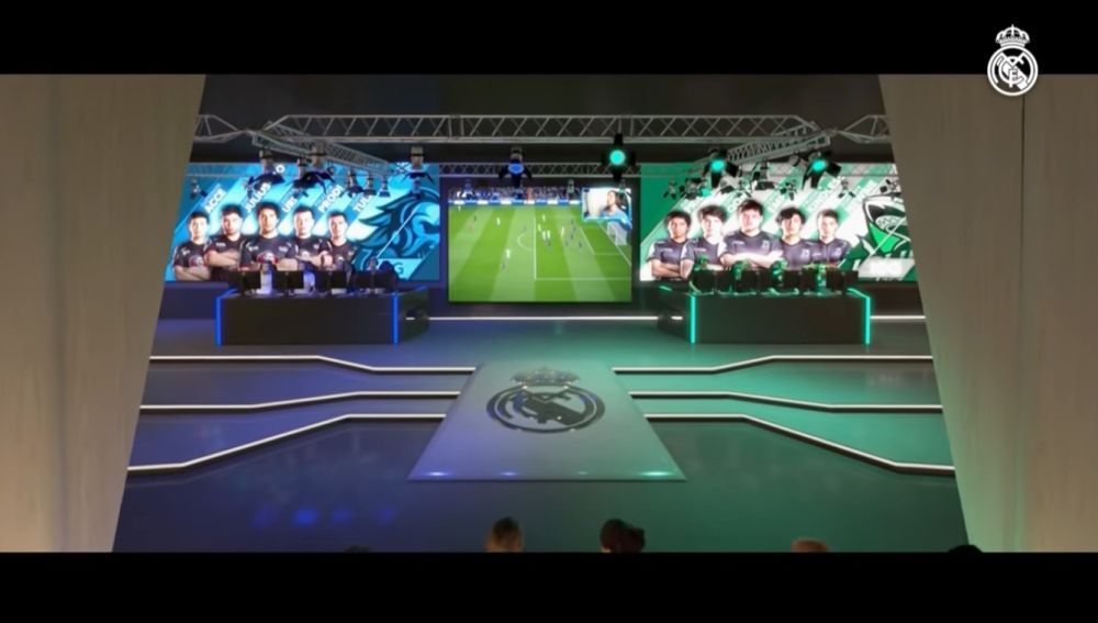Sala de eSports del Real Madrid
