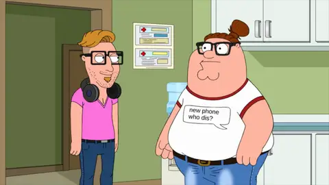 Peter se convierte en milenial Padre de familia