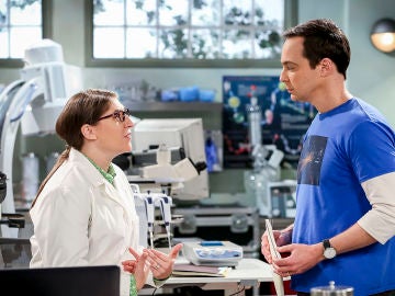 Amy y Sheldon