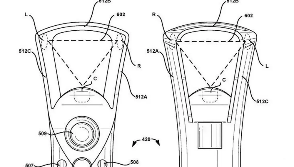 Patente registrada por Sony para un nuevo mando