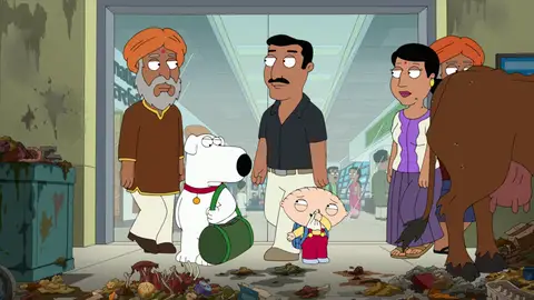 Brian y Stewie se van a la India Brian y Stewie se van a la India