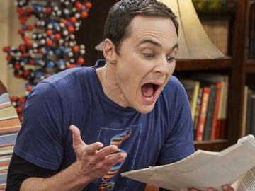 Jim Parsons como Sheldon en 'The Big Bang Theory'