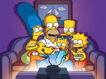 Matt Groening, creador de Los Simpson, aparece en la serie desde el primer capítulo Matt Groening, creador de Los Simpson, aparece en la serie desde el primer capítulo