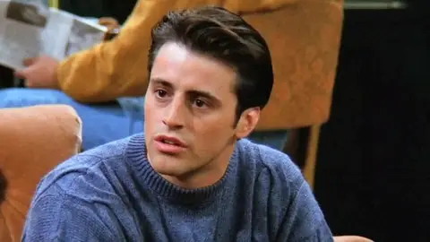 Joey es incapaz de aprender francés Matt LeBlanc, Joey Tribbiani en 'Friends'