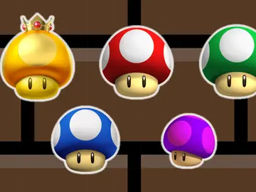 Super Mario Champiñones Super Mario Champiñones