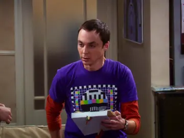 El mensaje de Leonard Nimoy para Sheldon en una servilleta  El mensaje de Leonard Nimoy para Sheldon en una servilleta