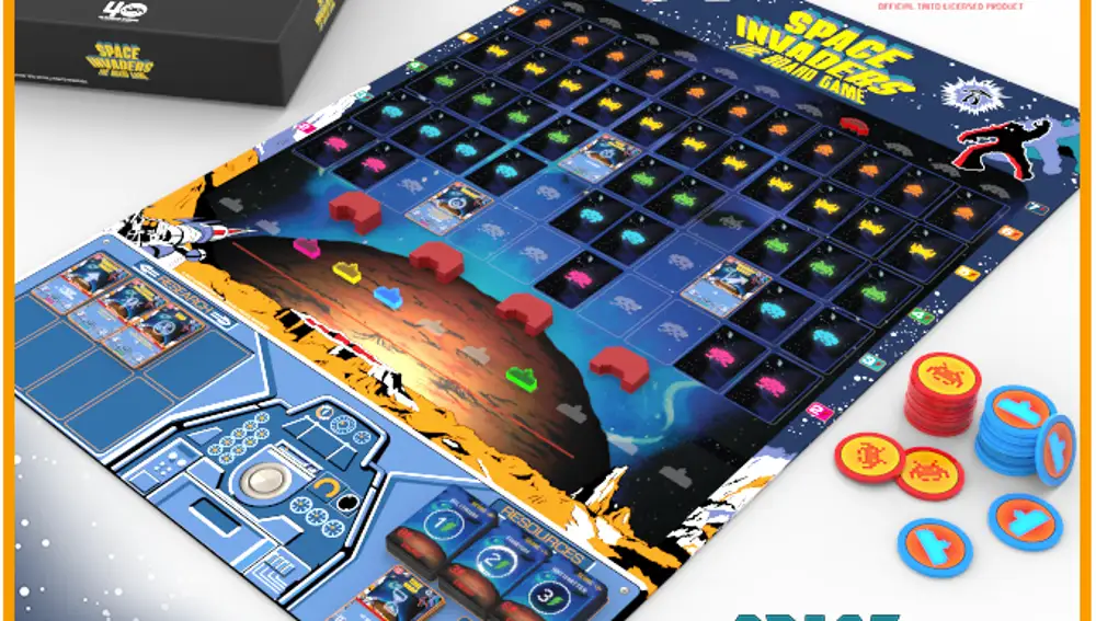 SPACE INVADERS - THE BOARD GAME