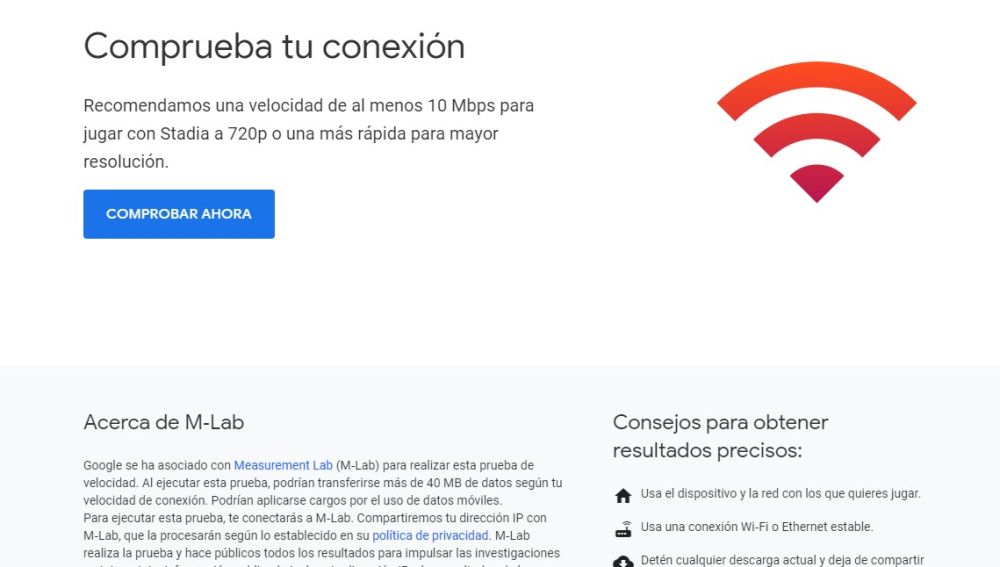 Test de Google Stadia
