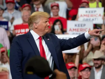 El presidente de los Estados Unidos, Donald Trump El presidente de los Estados Unidos, Donald Trump