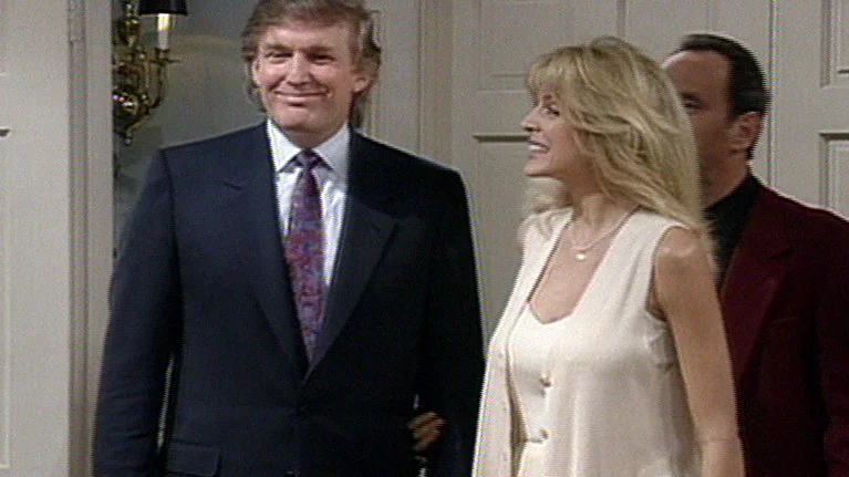 Así fue la visita de Donald Trump a la casa de la familia Banks El príncipe de Bel-Air