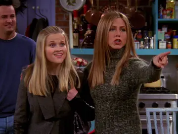 Reese Whiterspoon es la hermana de Rachel en 'Friends' Reese Whiterspoon es la hermana de Rachel en 'Friends'