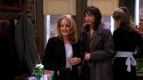 Una joven Helen Hunt tuvo su aparición en 'Friends' 25 años de Friends