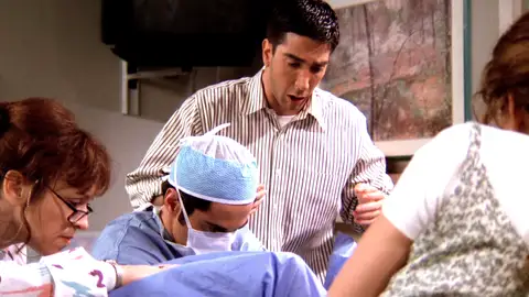 El nacimiento del hijo de Ross momento destacado