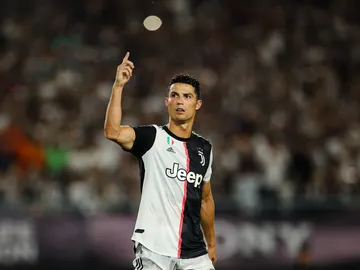 Cristiano Ronaldo en un partido con la Juventus Cristiano Ronaldo en un partido con la Juventus