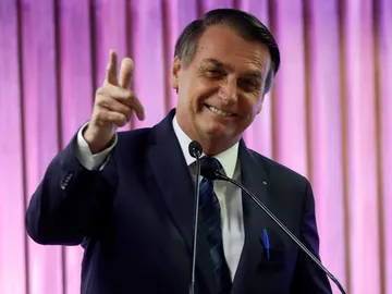 El presidente brasileño, Jair Bolsonaro El presidente brasileño, Jair Bolsonaro