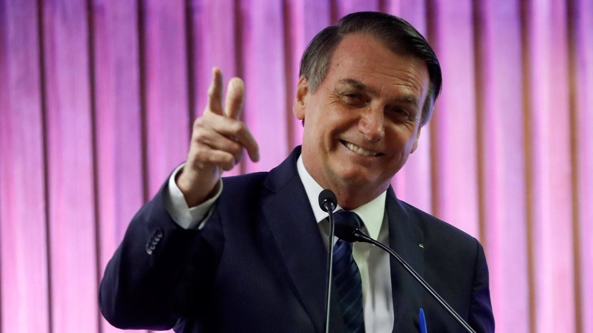El presidente brasileño, Jair Bolsonaro