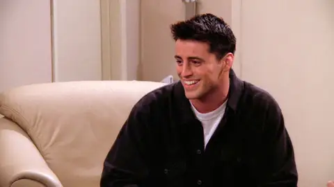 Joey apareció en una película porno momento destacado