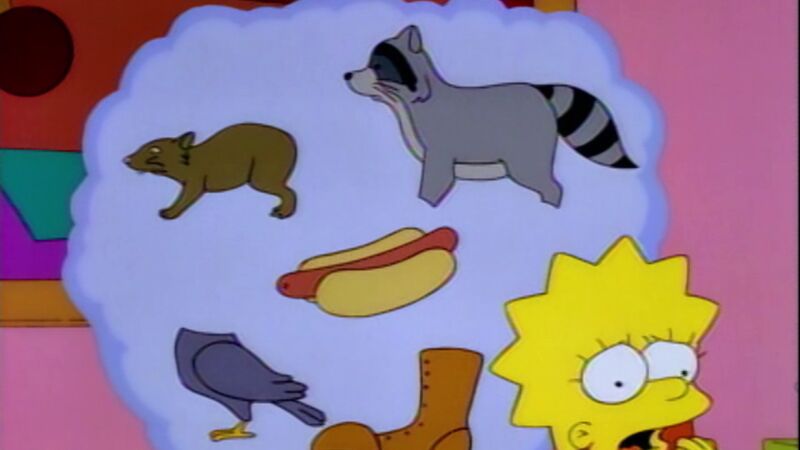 Lisa se hace vegetariana