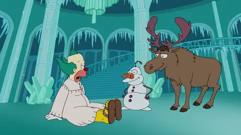 'Frozen' se cuela en un capítulo de 'Los Simpson' momento destacado