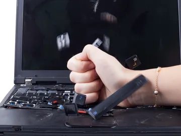 Teclado roto Teclado roto