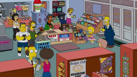 Pokemos Go vuelve adictos a los ciudadanos de Springfield momento destacado