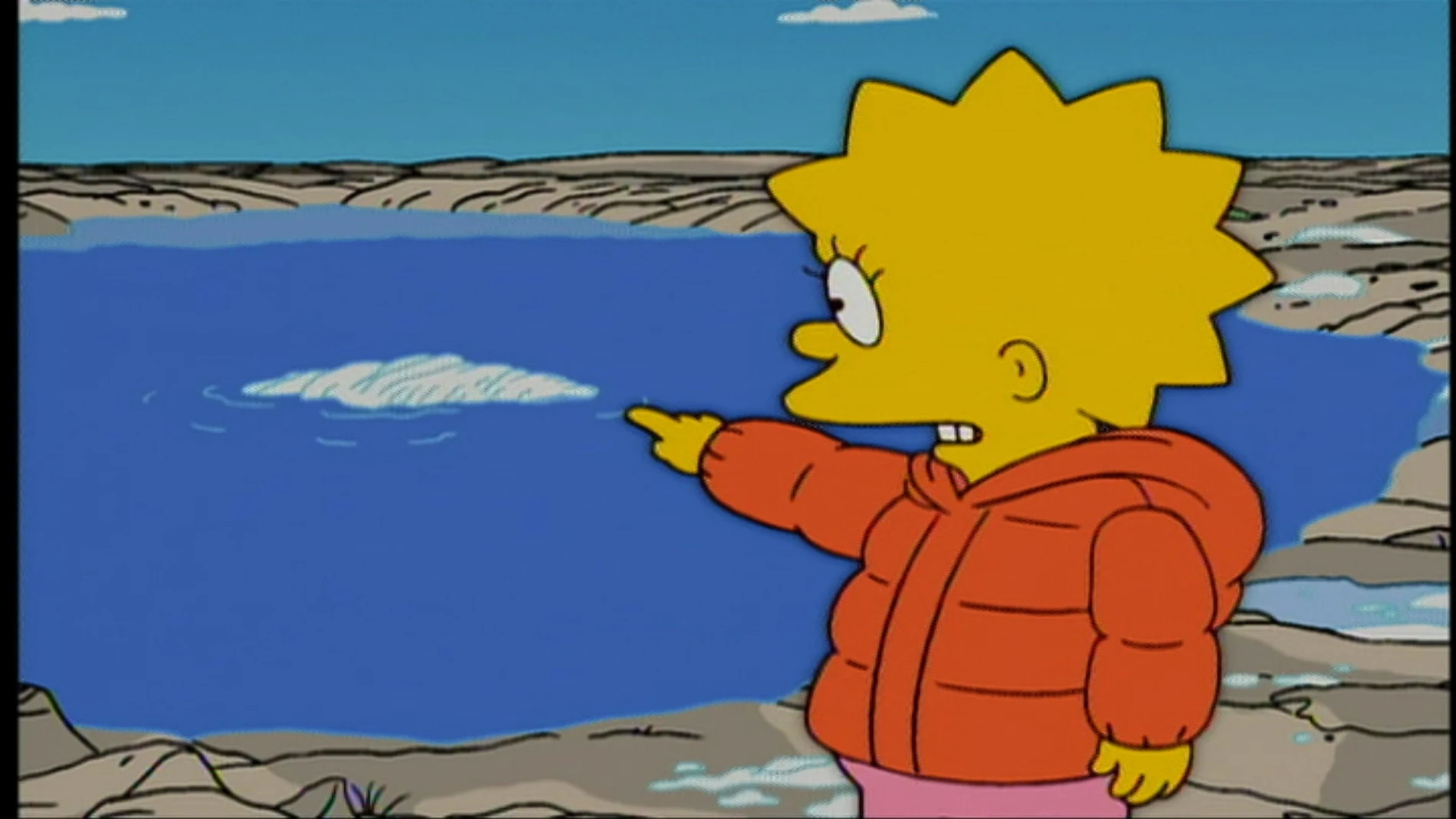 Lisa y el glaciar