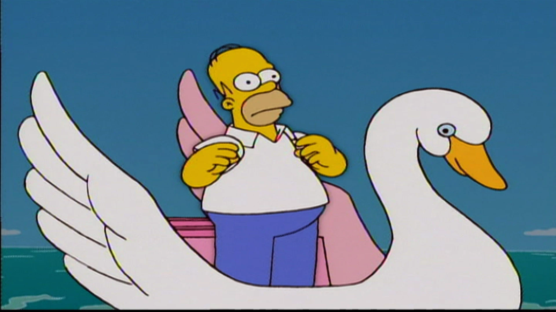 Homer y los manatíes Los Simpson