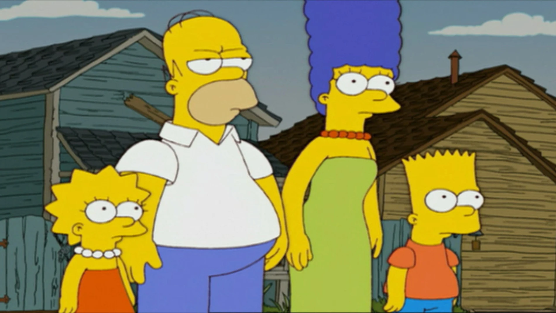El pueblo de Marge, arruinado