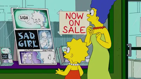 Lisa y Marge triunfan creando un cómic momento destacado