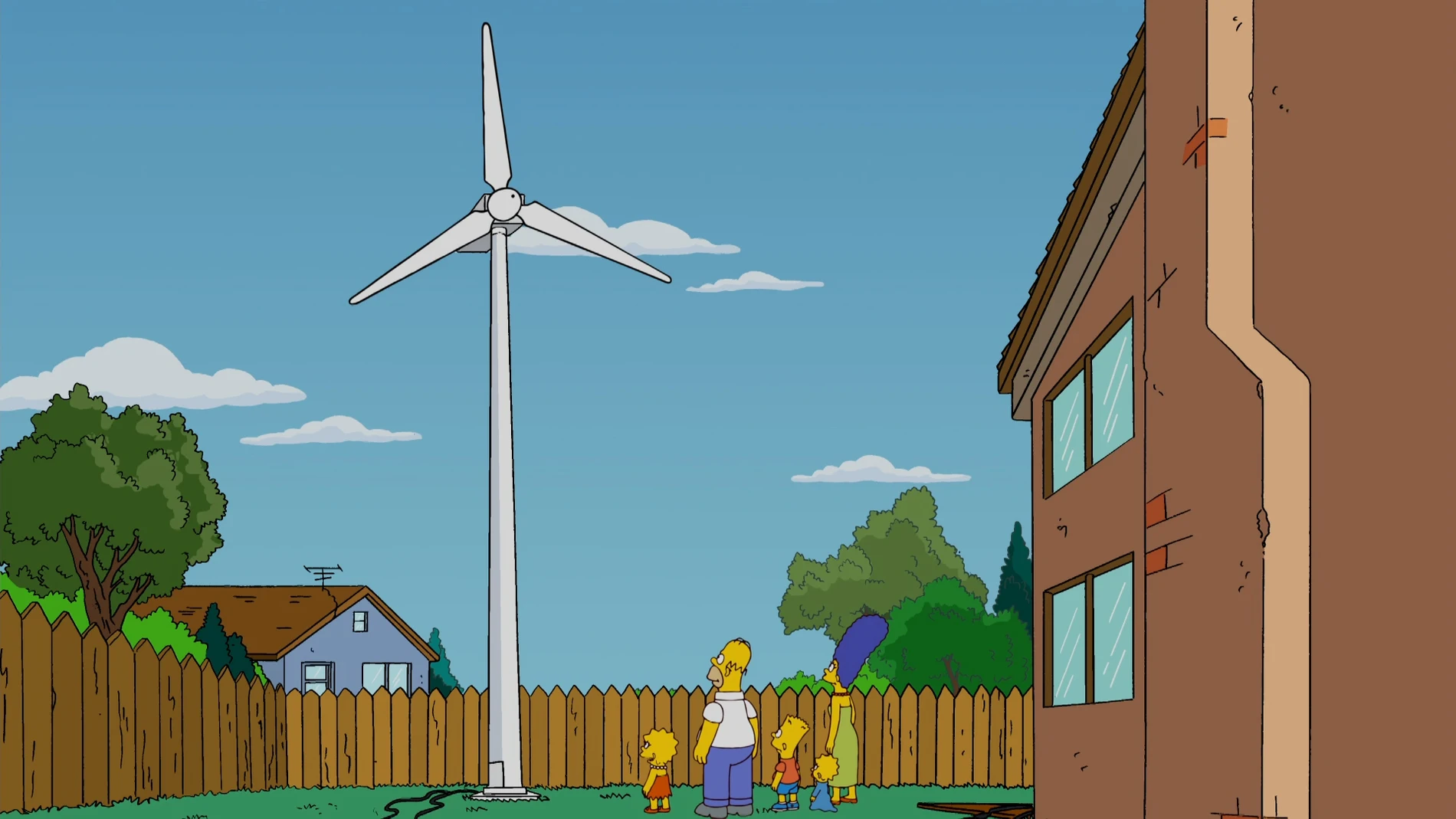 Los Simpson se vuelcan por el clima