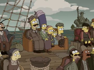 Los Simpson no son americanos, sino emigrantes