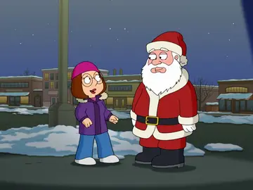 Meg se enamora locamente de Papá Noel  Meg se enamora locamente de Papá Noel