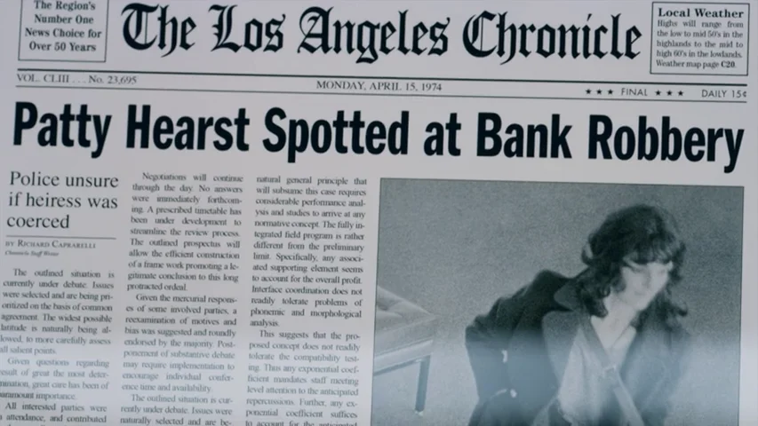 Los S.W.A.T. reviven el secuestro real de la hija del magnate William R. Hearst