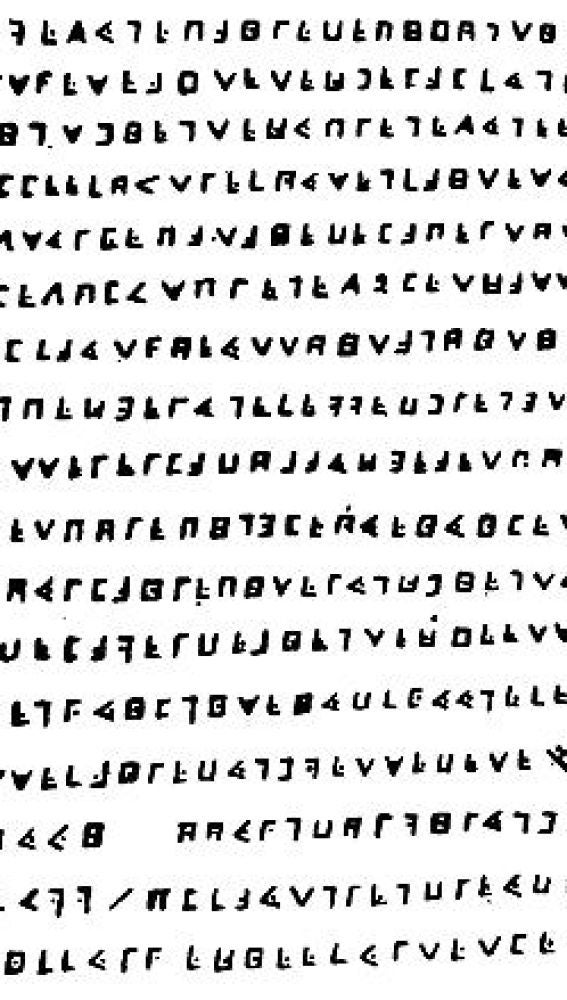 Supuesto criptograma de Olivier Levasseur