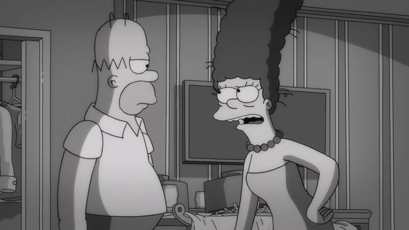 Los Simpson predicen las crisis de pareja durante la cuarentena 