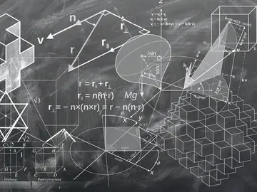 Pizarra de matemáticas Pizarra de matemáticas