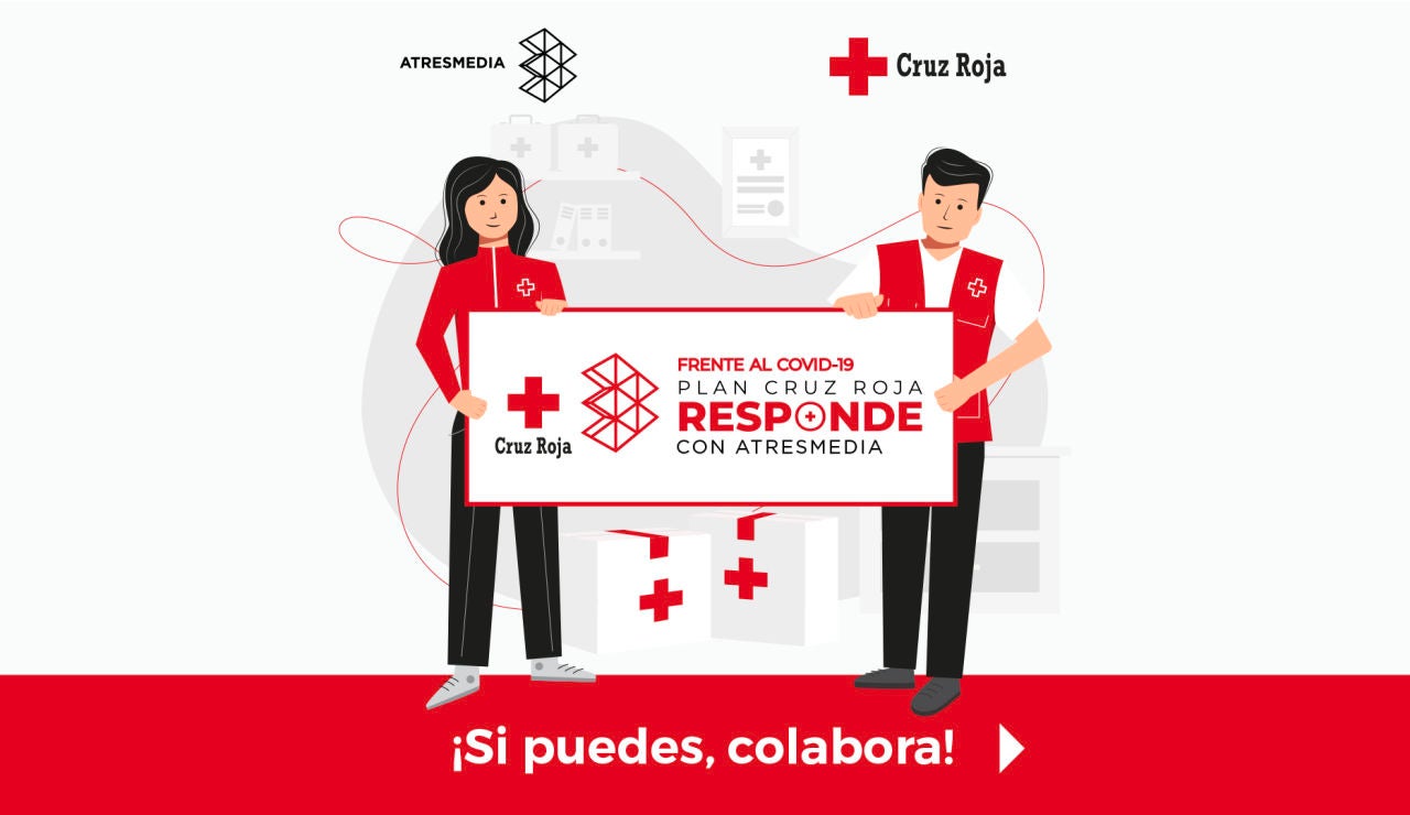 ATRESMEDIA se une a Cruz Roja frente al coronavirus