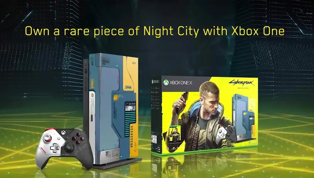 Xbox One X basada en Cyberpunk 2077