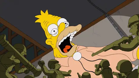 Abuelo Simpson Los Simpson