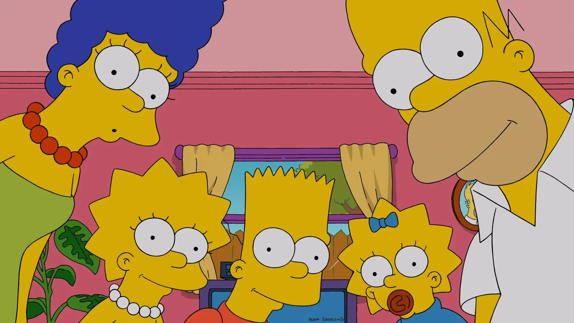 La familia de 'Los Simpson'