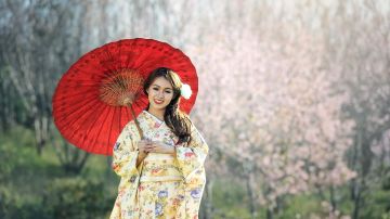 Joven japonesa