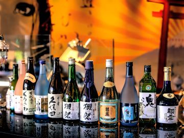 Botellas de Sake